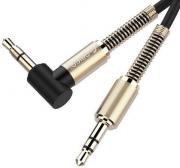 3.5mm Right Angle Audio Cable Black