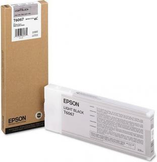 T6067 Ink Cartridge for Epson Stylus Pro 4800/4880 - Light Black (C13T606700) 