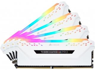 Vengeance RGB Pro 4 x 8GB 3600MHz DDR4 Desktop Memory Kit - White (CMW32GX4M4C3600C18W) 