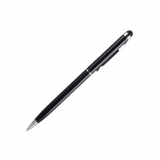Essentials Range Stainless Steel Capacitive Touch Stylus Ballpoint Pen - Black 