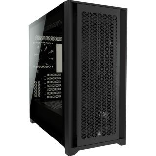 Obsidian 5000D Airflow Tempered Glass Mid Tower Chassis - Black 
