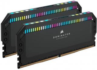 Dominator Platinum RGB 2 x 16GB 5200MHz DDR5 Desktop Memory Kit - Black (CMT32GX5M2B5200C40) 