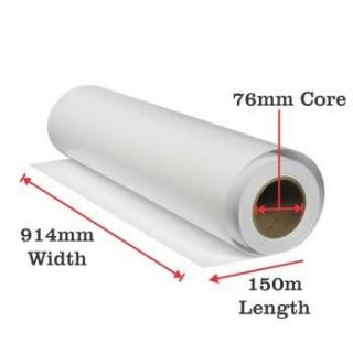 PPC Bond 76 Core 80gsm 914mm x 150m Paper - Roll 