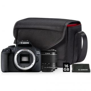 EOS 2000D 24MP DSLR Camera with 18-55mm f/3.5-5.6 IS II lens Starter Kit 