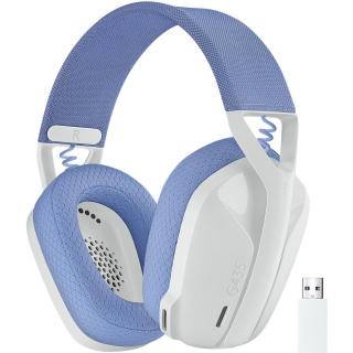 G435 Ultra-light LIGHTSPEED Wireless Bluetooth Gaming Headset - Off White & Lilac 