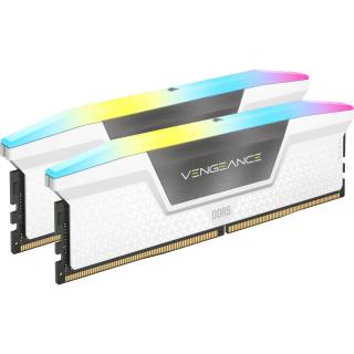 Vengeance RGB 2 x 16GB 5600MHz DDR5 Desktop Memory Kit - White (CMH32GX5M2B5600C36W) 