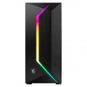 MAG Vampiric 100R Tempered Glass ATX Mid Tower Gaming Chassis - Black