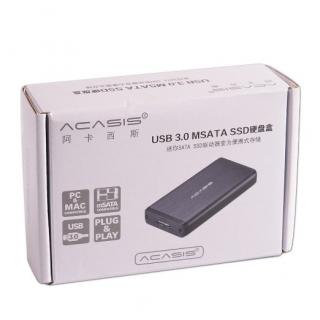 mSATA To USB 3.0 Hard Drive Enclosure 
