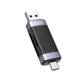 CD2D-AC3 USB 3.0 And Type-C OTG Card Reader - Black 