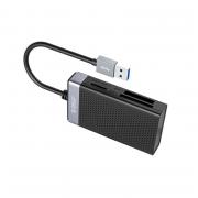 CL4T-A3 4-in-1 USB 3.0 Multi Card Reader - Black