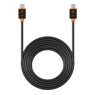 JUCX25L30 100W 3M Male Type-C to Male Type-C Sync & Charging Cable 