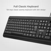 KB170 USB 2.0 Spill Resistant Keyboard - Black