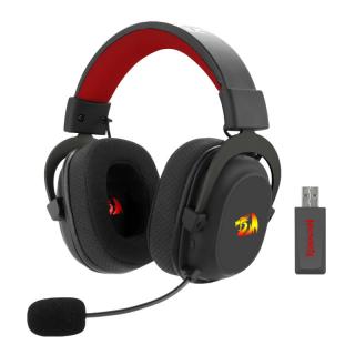 Zeus-X RD-H510 7.1 Surround Sound Wireless RGB Gaming Headset - Black 