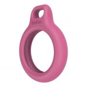 Secure Holder with Strap for AirTag - Pink