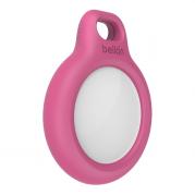 Secure Holder with Strap for AirTag - Pink