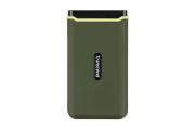 ESD380C USB 3.2 Gen 2x2 1TB Portable Sold State Drive - Military Green