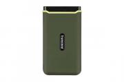 ESD380C USB 3.2 Gen 2x2 4TB Portable Sold State Drive - Military Green