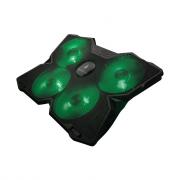 Bora Gaming Laptop RGB Cooing Pad - Green LED