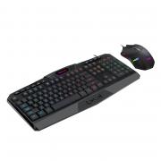 S101 2-in-1 Keyboard and Mouse Gaming Combo - Black