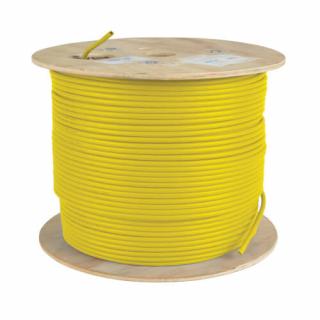 CAT5e 500m Solid UTP Cable - Yellow - Drum 