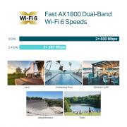 EAP610 Outdoor AX1800 Indoor/Outdoor WiFi 6 Access Point