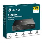 VIGI NVR1008H-8MP 8 PoE+ Channel Network Video Recorder
