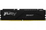 Fury Beast Black 8GB 6000MHz DDR5 Desktop Memory Module (KF560C36BBE-8)