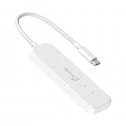 Eco-Friendly JCH345 USB-C to 4-Port Type-C Gen 2 Hub - Nature White