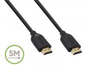 F3Y021BT5M High-Speed HDMI Cable with Audio Return and Ethernet - 5m