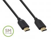 F3Y021BT1M High-Speed HDMI Cable with Audio Return and Ethernet - 1m