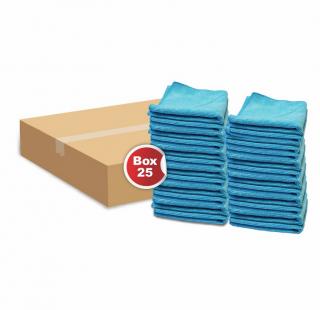 Micro Fibre Cloth Blue 280gsm (Box of 25) 