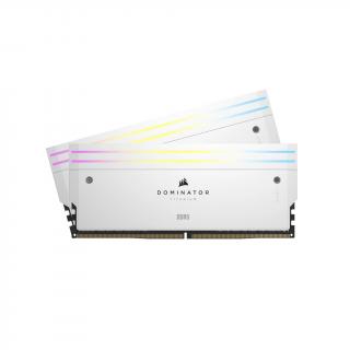 Dominator Titanium RGB 2 x 16GB 6000MHz DDR5 Desktop Memory Kit - White 