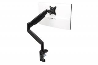SmartFit One-Touch Height Adjustable Single Monitor Arm - Black 