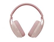 Logitech Zone Vibe 100 Wireless Bluetooth Stereo Headset - Rose Pink