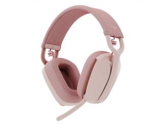 Logitech Zone Vibe 100 Wireless Bluetooth Stereo Headset - Rose Pink 