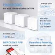Halo H30G AC1300 Whole Home Mesh Wi-Fi System - 3 Pack