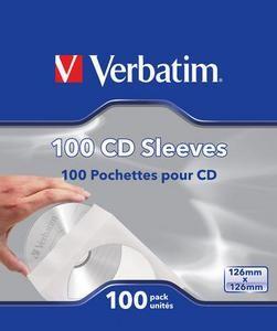 CD Sleeves - Paper with Window - 100pcs 