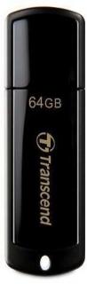 Jetflash 350 64GB Flash Drive - Black 