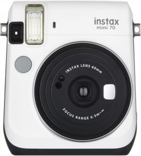 Instax Mini 70 Instant Film Camera - Moon White 