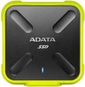 SD700 256GB Portable External SSD - Black & Yellow