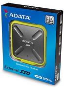 SD700 256GB Portable External SSD - Black & Yellow