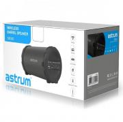 SM300 10W Aux, USB, MicroSD, FM Bluetooth Barrel Portable Speaker - Black