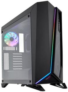 Carbide Series SPEC-OMEGA Mid-Tower Tempered Glass Gaming Chassis - Black 
