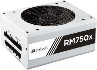 RMx Series 750 watts ATX 12V 2.4 Modularized Power Supply - White (RM750x) 