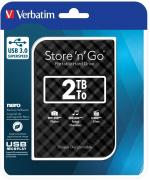 Store 'n' Go 2TB Portable External Hard Drive - Black