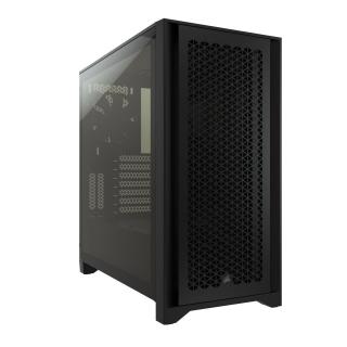 Carbide Series 4000D Airflow Tempered Glass  Mid Tower Chassis - Black 
