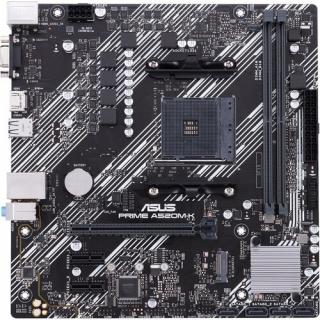 Prime Series AMD A520 AM4 mATX Motherboard (ASUS PRIME A520M-K) 