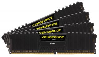 Vengeance LPX 4 x 32GB 3600MHz DDR4 Desktop Memory Kit - Black (CMK128GX4M4D3600C18) 
