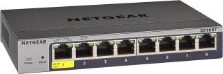 GS108Tv3 8-Port Smart Managed Layer 3 Gigabit Switch with 1x PD Port 