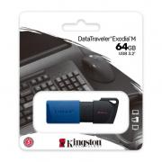 DataTraveler Exodia M 64GB 3.2 Gen 1 Type A Flash Drive - Single Pack